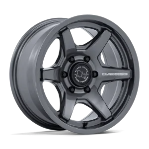 Black Rhino – BR035 KUMA – Gunmetal – 17″x8.5″ 0mm – All weather Wheels – BR035AX17856800